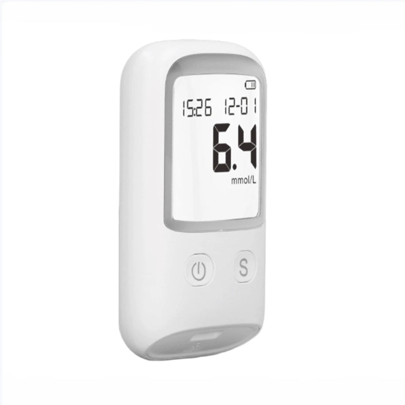 Kit de monitor de glucosa: incluye pantalla LCD, 25 tiras reactivas y 25 lancetas.