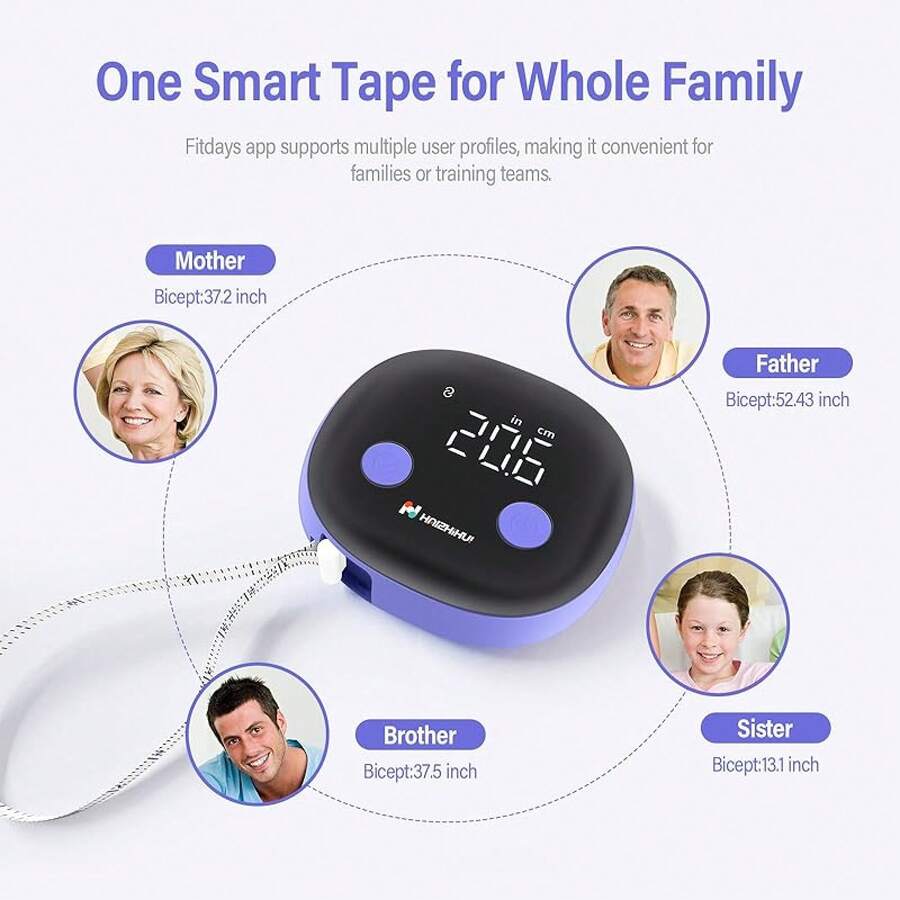 Fitdays Body Tape Measure